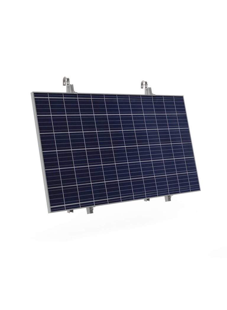 Balkonhalterung für Solarmodul inkl. Rundhaken