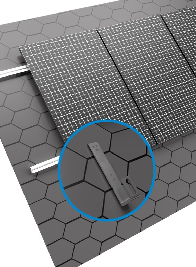 Befestigungshaken für Bitumendach